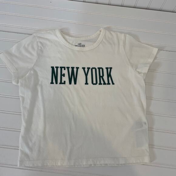 Aerie & Hollister Floral Ruffle Shorts & Relaxed New York Graphic Tee SET M - Picture 3 of 10
